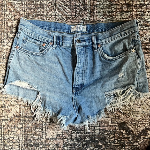 Free people Jean shorts 30 - Picture 1 of 5
